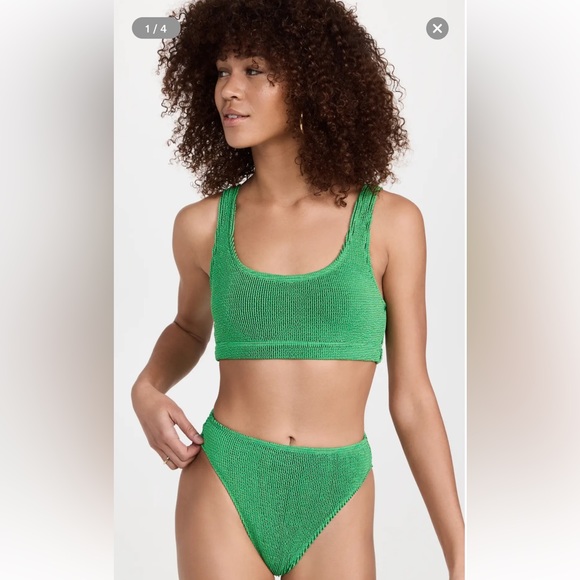 Good American Always Fits Bathing Suit - Summer Green - Picture 1 of 9